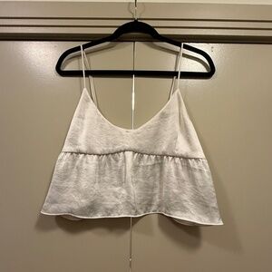Aritzia Wilfred Cropped Babydoll Tank